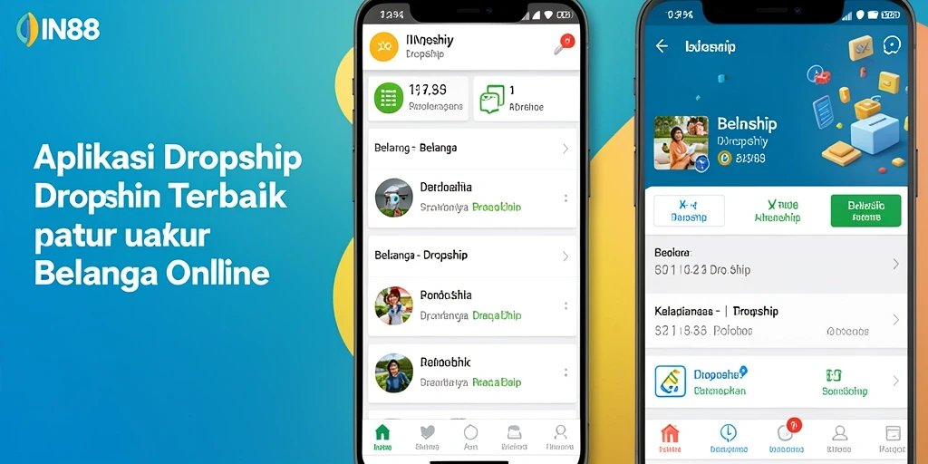 Tampilan antarmuka IN88 yang sederhana dan efisien untuk berbelanja.
