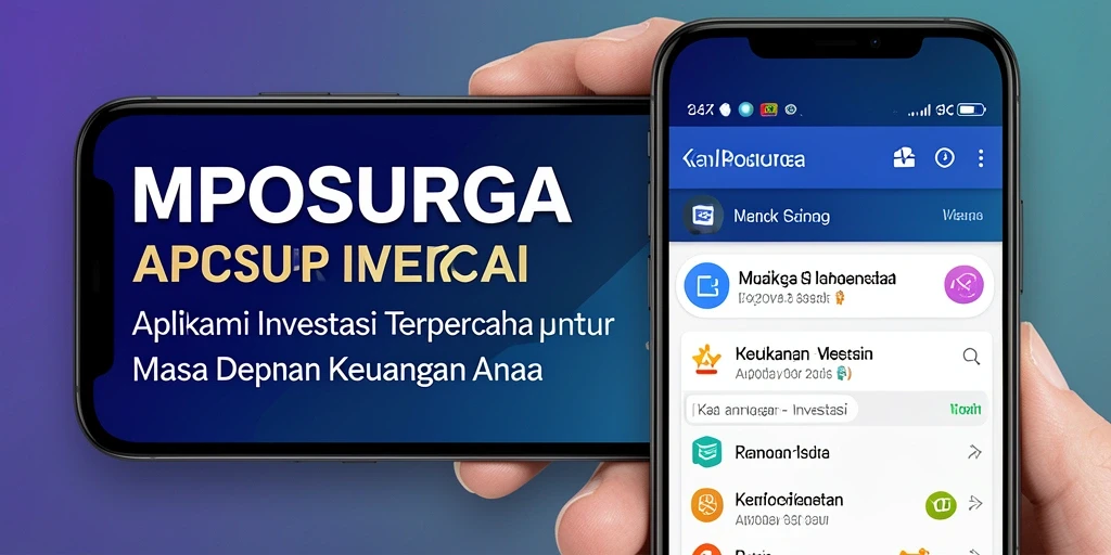 Tampilan antarmuka MPOSURGA yang menarik untuk investasi.