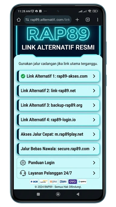 Link Alternatif rap89 untuk Akses Mudah